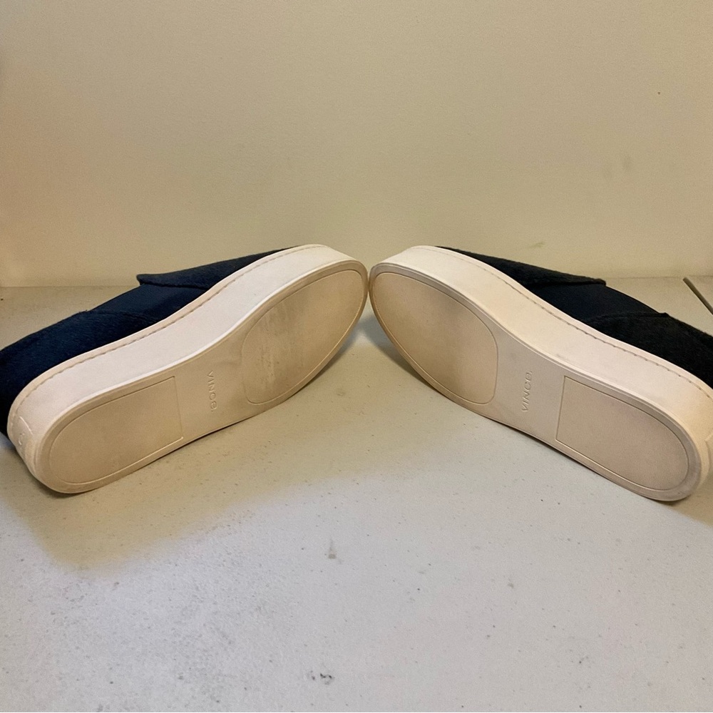 Vince Charcoal Slip-On Sneakers - Picture 8 of 9